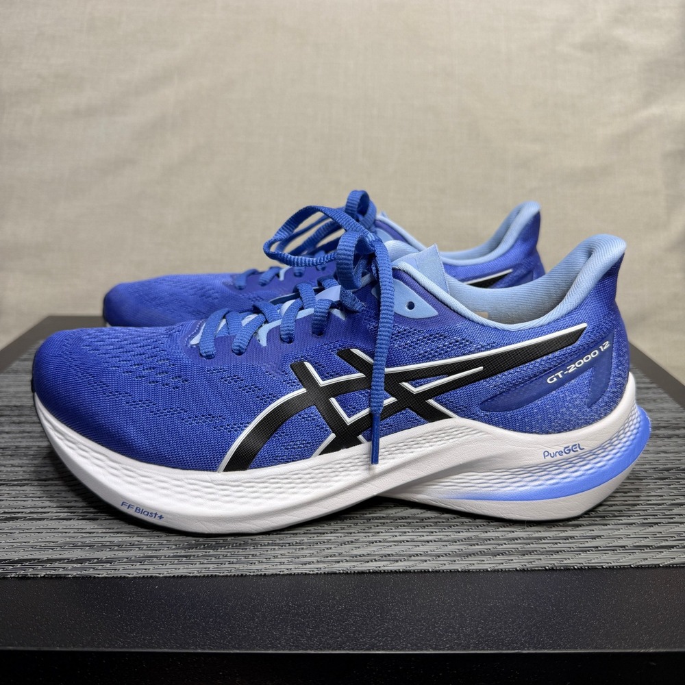 ASICS GT-2000 12 Running Shoes - Womens 8.5 - Blue 1012B506 Running Workout Gym